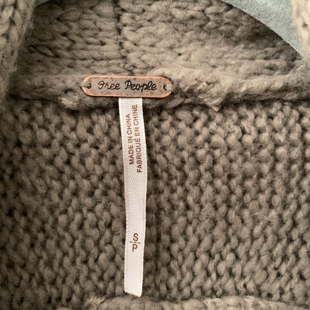 Free People far away cable cardigan - Picture 6 of 7